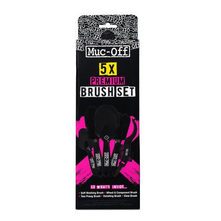 Muc-Off 5-piece Motorcycle Cleaning Brush Set